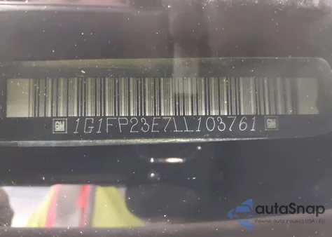 1990 Chevrolet Camaro Rs z USA, uszkodzony, nr VIN 1G1FP23E7LL103761